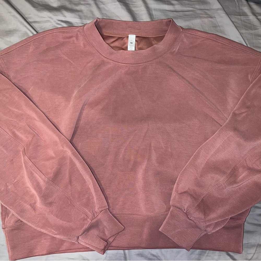 Lululemon Perfectly Cropped Oversized Crew